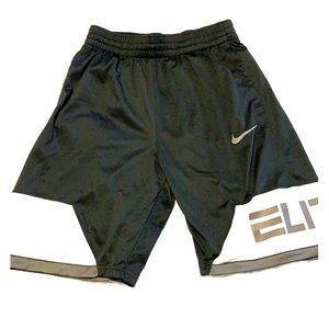 Boy’s Nike Elite Dry-Fit Athletic Shorts, YLG